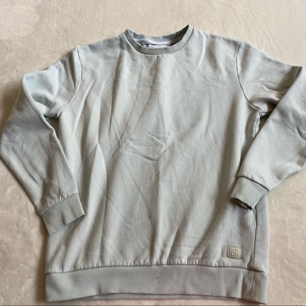 Mint oversized crewneck